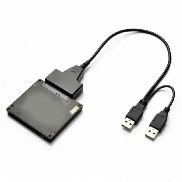 Alt view image 2 of 2 - USB to 2.5 SATA Hard Drive Adapter 2 Interfaces