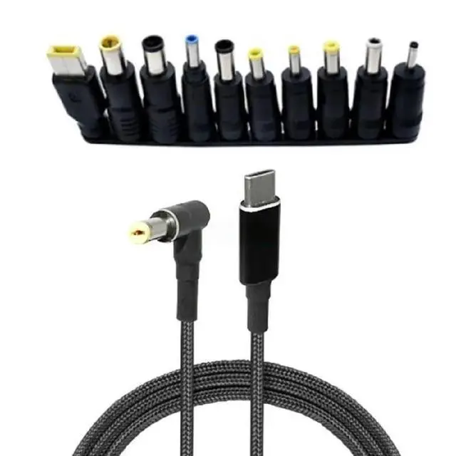 Alt view image 2 of 2 - USB C to DC 18.5-20V 5.5x2.5mm Charging Cable