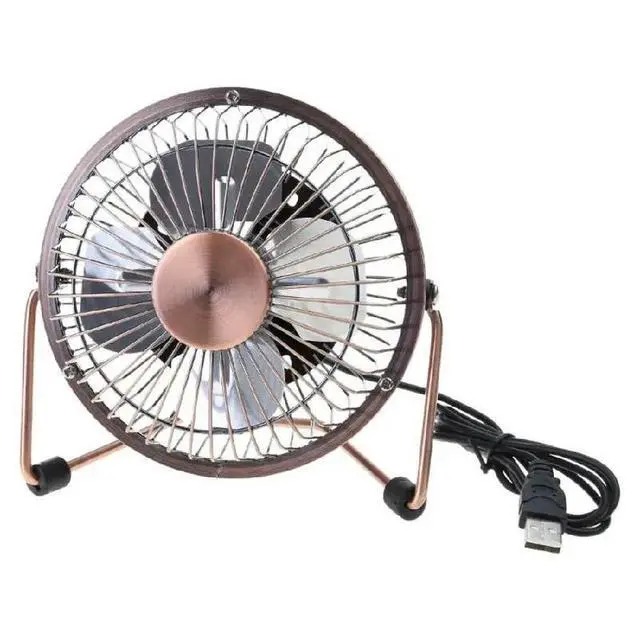 Alt view image 2 of 2 - 4/6 USB Desk Fan 360 Degree Rotatable Portable