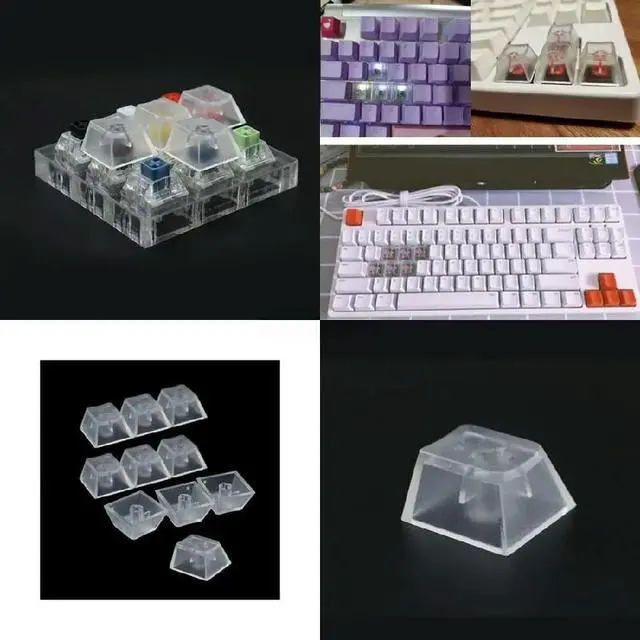 Alt view image 2 of 2 - 10Keys Profile ABS Backlit Keycaps for RGB Keyboard