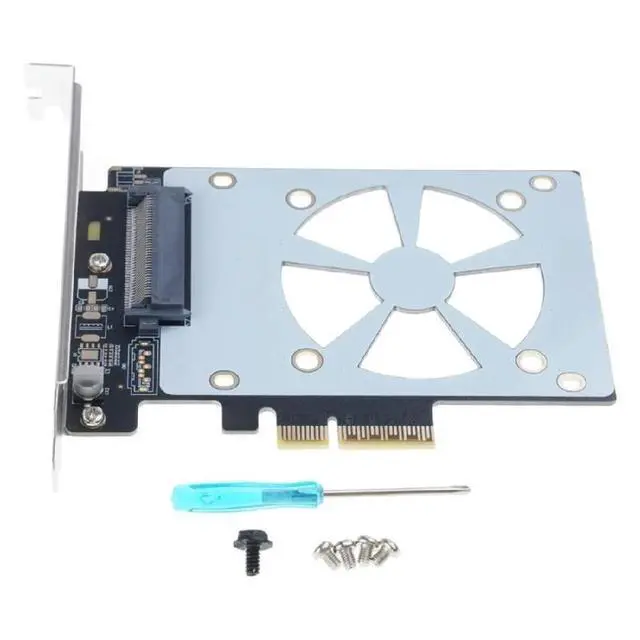 Alt view image 2 of 2 - SFF-8639 to PCIE Adapter SSD Expansion Card X16