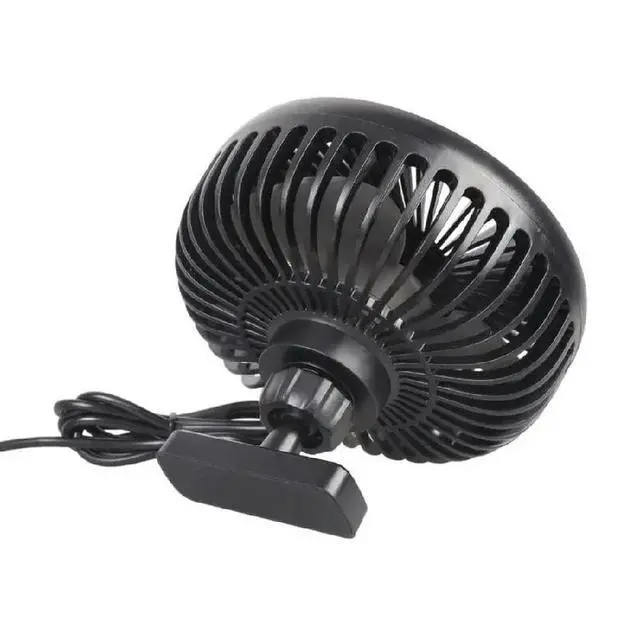 Alt view image 2 of 2 - Single Head USB Car Fan 5V Electric Cooling