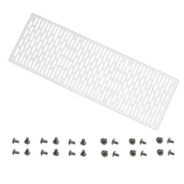 Alt view image 2 of 2 - 12/24/36cm Fan Dust Cover Aluminum Frame