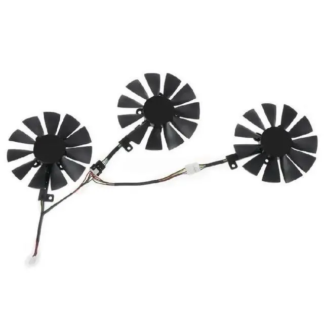 Alt view image 2 of 2 - 87mm VGA Fan PLD09210S12HH for STRIX GPU