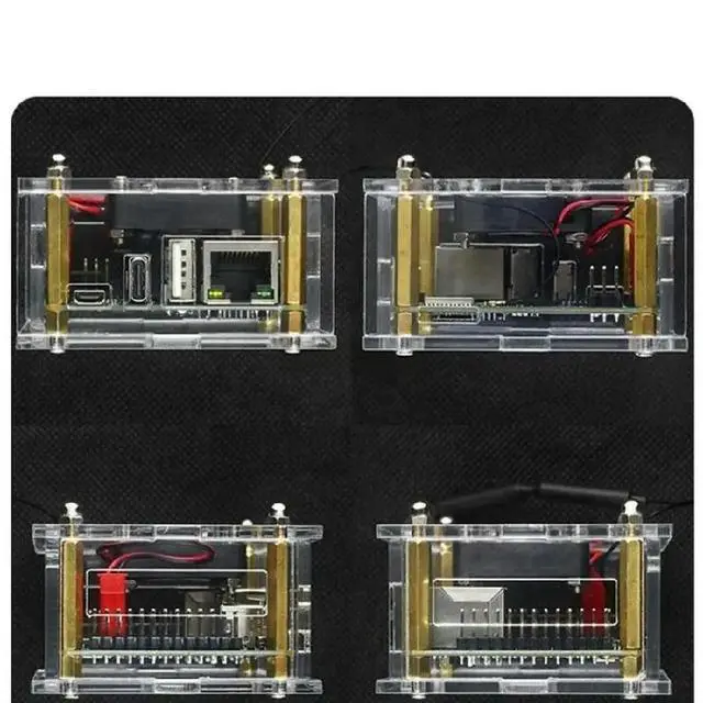 Alt view image 2 of 2 - Acrylic Case for Orange Zero3 Development Board