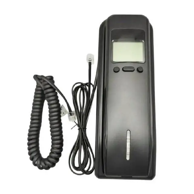 Alt view image 2 of 2 - Corded Desktop Telephone Wall Mount Caller ID