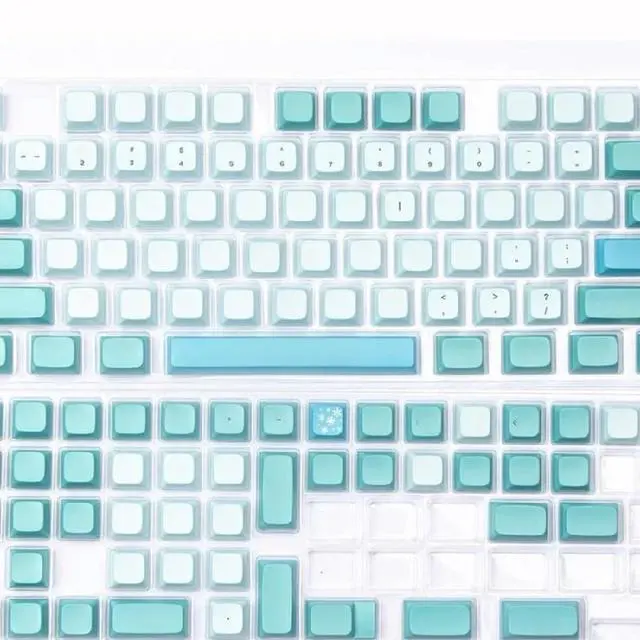 Alt view image 2 of 2 - Iceberg Theme Keycaps Set for 61/87/104/108