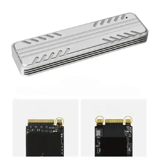 Alt view image 2 of 2 - SSD Enclosure JMS583 USB3.2 Type-C 10Gbps