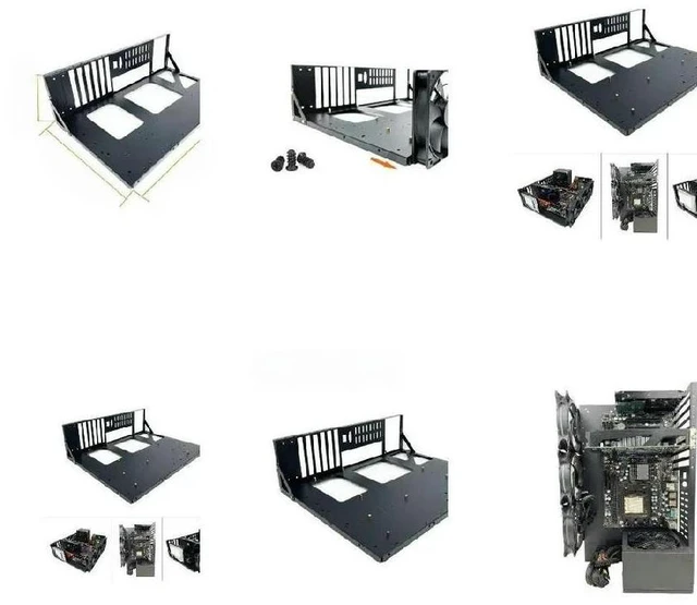 Main image of Mining Rig Frame Holder Graphics Card Case