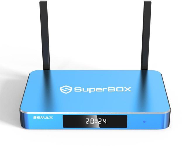 Alt view image 4 of 7 - (Latest) 2025 S6 MAX Smart TV Box, Android 12.0 Operate System, 4GB RAM, 64GB Storage, 6K HD, Built-in Voice Control, Android Box, Versatile Streaming Media Player