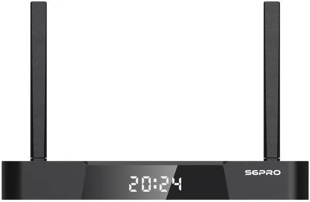 Alt view image 4 of 6 - (Latest) 2025 S6 PRO Smart TV Box, Android 12.0 Operate System, 4GB RAM, 32GB Storage, 6K HD, Built-in Voice Control, Android Box, Versatile Streaming Media Player