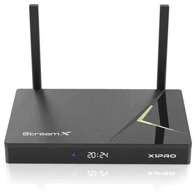 Alt view image 2 of 7 - StreamX X1 Pro Portable Smart Android TV Box, 4GB+64GB Storage, Voice Remote Control, 6K Ultra HD, WiFi-6 Supported, HDMI Cable, 1000Mbps Ethernet Port, Instruction Manual