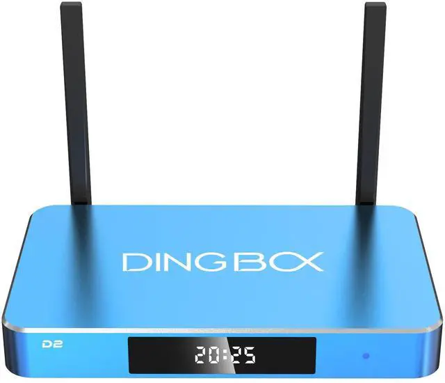 Alt view image 3 of 7 - Newest DINGBOX D2 Smart TV Box, Android 12.0 Operate System, 4GB RAM, 64GB Storage, 6K HD, Built-in Voice Control, Versatile Streaming Media Player