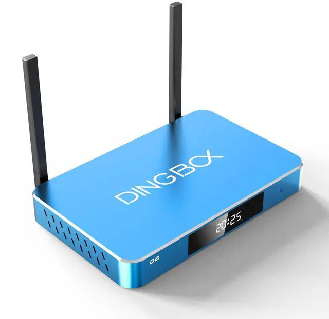 Alt view image 4 of 7 - Newest DINGBOX D2 Smart TV Box, Android 12.0 Operate System, 4GB RAM, 64GB Storage, 6K HD, Built-in Voice Control, Versatile Streaming Media Player