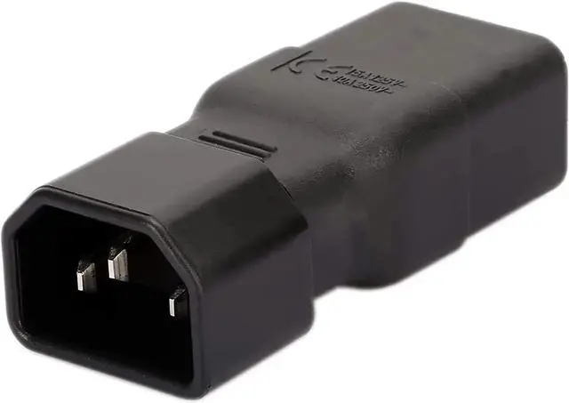 Alt view image 2 of 7 - DIXSG PDU UPS Power IEC Male C14 to Female C19 Adapter IEC Connector