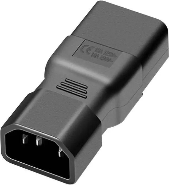 Alt view image 6 of 7 - DIXSG PDU UPS Power IEC Male C14 to Female C19 Adapter IEC Connector