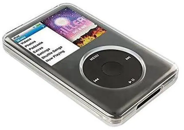 Alt view image 2 of 5 - DIXSG Full Protective Crystal Clear Hard Cover Case for iPod Classic 7th Gen 120GB 160GB, 6th Gen 80GB 120GB, 5th Gen 30GB