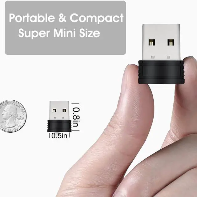 Alt view image 7 of 7 - DIXSG Mouse Jiggler Mover Wiggler Undetectable Shaker USB Port for Computer Laptop, Keeps PC Awake, Simulate Movement to Prevent Laptop Entering Sleep, No Software Plug-and-Play