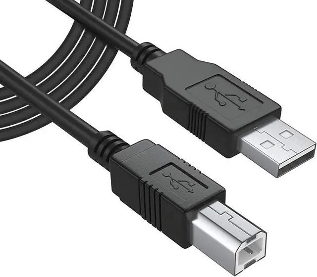 Alt view image 7 of 7 - DIXSG USB Printer Cable to Computer Compatible for Epson XP-7100 6100 800 820 830 600 440 970 630,EcoTank ET-4760 3710 3750 8700 7700 7750 2760 2720 M2170