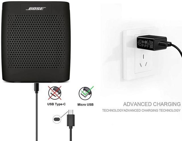 Alt view image 5 of 7 - DIXSG Micro USB Charging Cable Compatible for Bose SoundLink Color I, II, III, Bose SoundLink Mini 2 II, Micro, SoundLink Revolve, Revolve Plus, Soundwear Companion Wearable Bluetooth Speaker