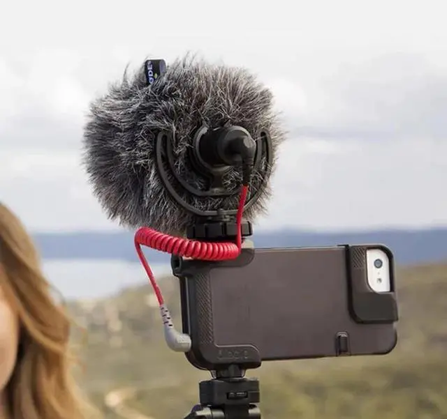 Alt view image 6 of 7 - DIXSG 3.5mm TRS to TRRS Microphone Patch Cable Mic Cord Compatible with iP, Phone, Smartphone, Tablets for Rode SC7, VideoMic, VideoMicro Go, BOYA & Other External Mic