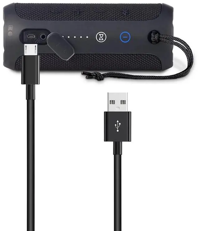 Alt view image 3 of 7 - DIXSG Micro USB Charger Cable Compatible for JBL Flip 4, Flip 3 ,Flip 2, JBL Charge 2+, Charge 3, JBL Pulse 2, Pulse 3, JBL Clip, Clip Plus, JBL Xtreme, JBL Go 2 Bluetooth Speaker