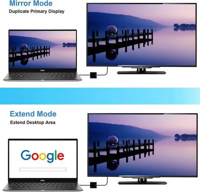 Alt view image 3 of 6 - DIXSG HDMI to VGA Adapter, Gold-Plated HDMI to VGA Converter, HDMI Adapter Compatible for Computer, Laptop, PC, Monitor, Projector, HDTV, Chromebook, Raspberry Pi, Roku, Xbox and More