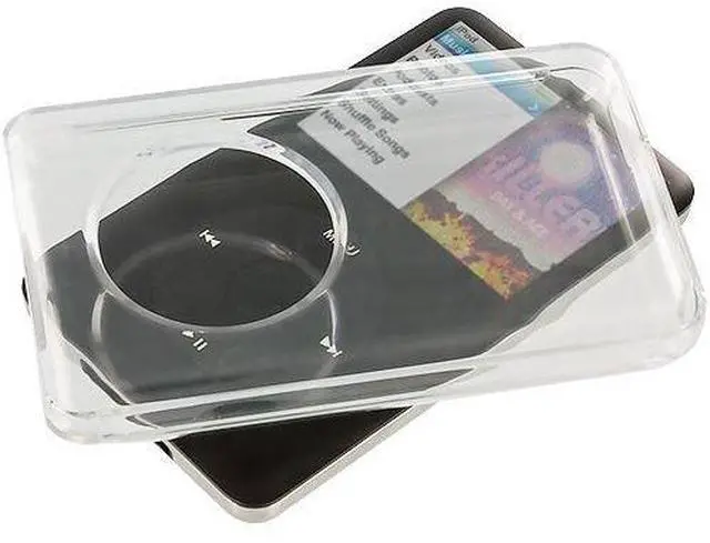 Alt view image 5 of 5 - DIXSG Clear Transparent Hard Case Cover + Screen Protector for iPod Classic 80GB 120GB 160GB 6th Generation