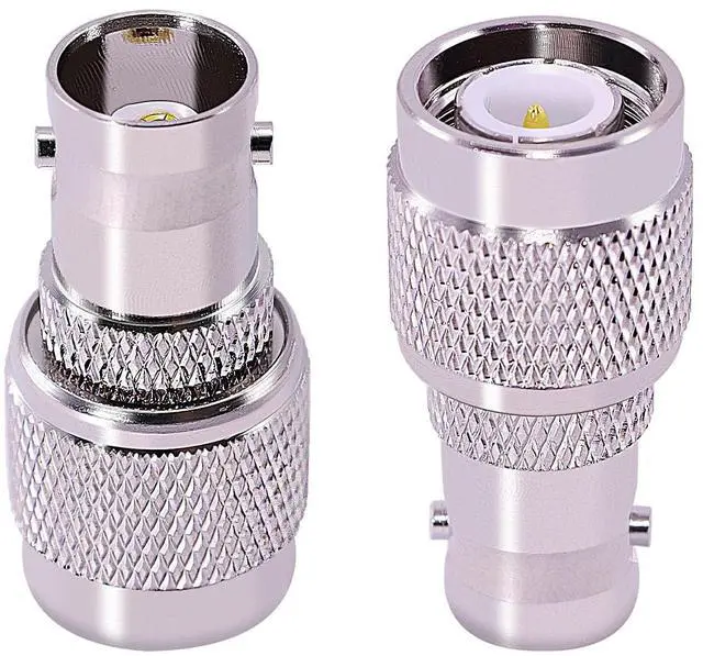 Alt view image 2 of 6 - DIXSG 2PCS BNC Female to TNC Male Coax Adapter,TNC to BNC Coaxial Connector