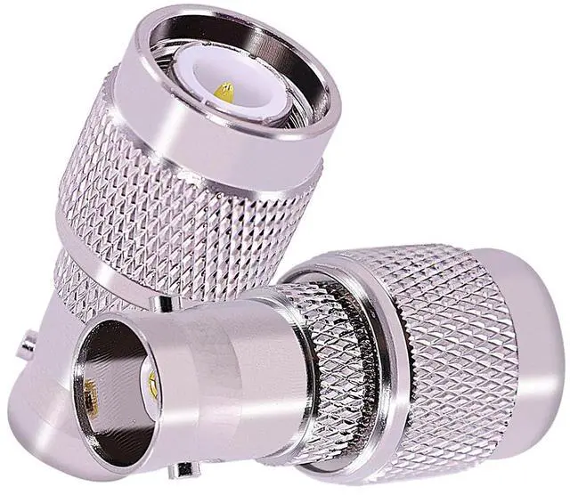 Main image of DIXSG 2PCS BNC Female to TNC Male Coax Adapter,TNC to BNC Coaxial Connector