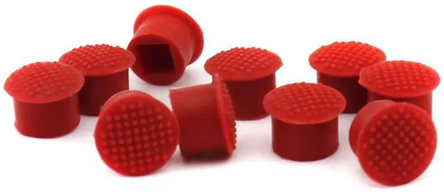 Main image of DIXSG 6 PCS TrackPoint Keyboard Mouse Red Cap Soft Dome Laptop Pointer for IBM Lenovo ThinkPad