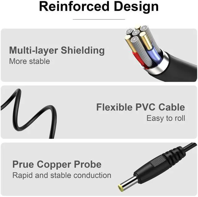 Alt view image 4 of 6 - DIXSG PSP Charger Cable, Replacement PlayStation Portable Charger PSP Power Cord Compatible with PSP 1000 2000 3000 Series (PSP-1001, 2001, 3001) USB Charging Cord