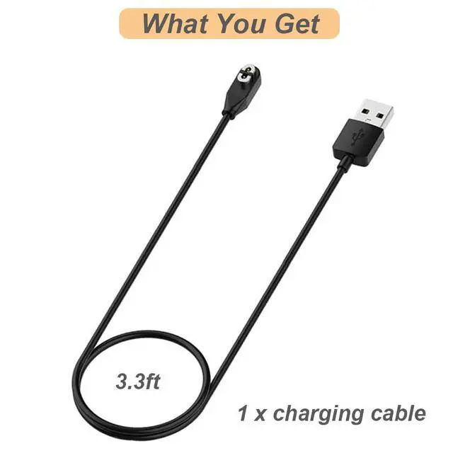 Alt view image 6 of 6 - DIXSG Charging Cable for Shokz Openrun Pro Mini, Aftershokz Aeropex & Opencomm, Magnetic Charger for Shokz Bone Conduction Headphones (3.3ft/1m)