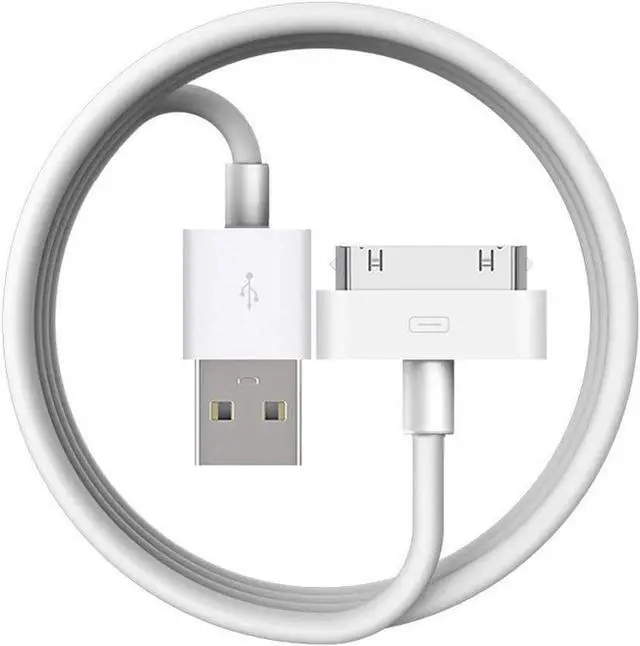 Alt view image 7 of 7 - DIXSG 30 Pin Cord Adapter Accessories Nano Touch USB Sync Charger Cable Compatible for Old iOS phone