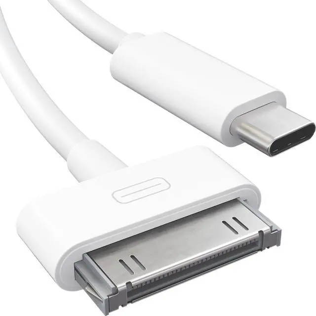 Main image of DIXSG USB C to 30 Pin Data Cable,Type-C to 30-Pin Sync Adapter and Charger Cable Compatible for Old iOS phone 3ft/1m