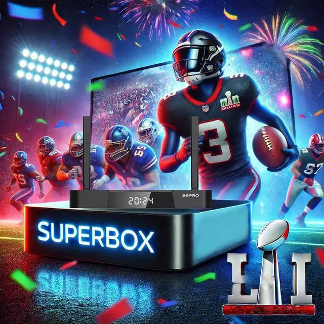 Alt view image 3 of 14 - SuperBox S6 PRO Android 12 TV Streaming Media Player,App Store,Multiport Hub,Android TV Box with Voice Remote Control and Quad-core Smart,4GB DDR3,32G,WiFi 6K with All Channel and 8 freebies!!
