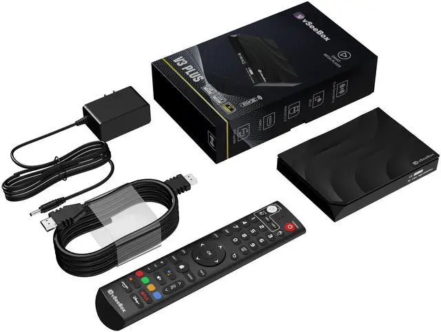 Alt view image 5 of 6 - 2025 vSeeBox V3 Plus Android TV Box | 64GB | Voice Remote | 4K UHD | Fast Ship