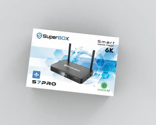 Main image of Superbox S7 PRO 2026 Android TV Box |4GB+64GB|Voice Remo Limited release