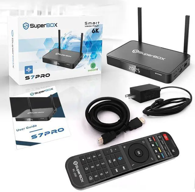 Alt view image 2 of 7 - Superbox S7 PRO 2026 Android TV Box |4GB+64GB|Voice Remo Limited release