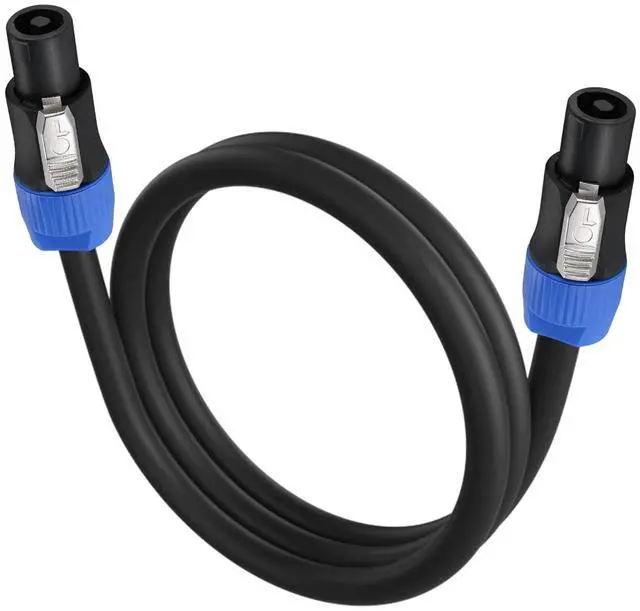 Main image of EBXYA 3 Feet Speakon Speaker Cable 12 Gauge(AWG) - Premium Speakon to Speakon Audio Cable Cord with NL4FX (NL4FC) Connector - 4 Conductor