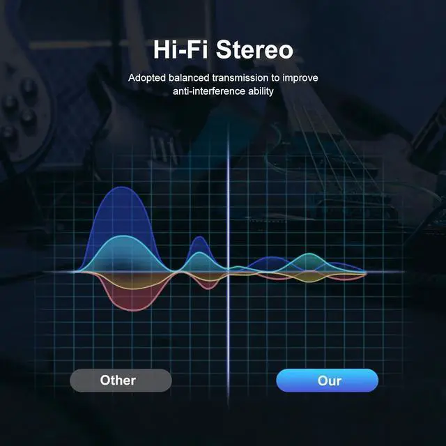 Alt view image 6 of 6 - EBXYA XLR Cables 10 ft - Premium Balanced Microphone Cable, anode copper conductor, with 3-Pin XLR Male to Female Cable, professional level, recording studio, Red