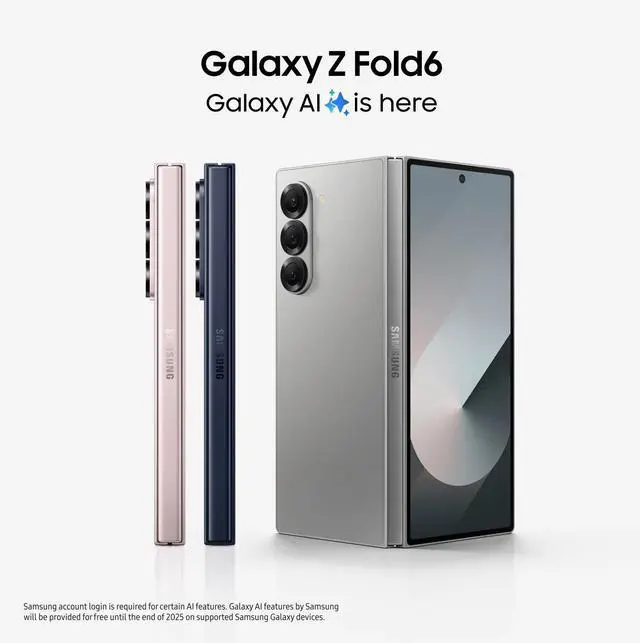 Alt view image 10 of 15 - SAMSUNG Galaxy Z Fold 6 AI Cell Phone, 512GB Unlocked Android Smartphone, Circle to Search, Handsfree Live Interpreter, AI Photo Edits, Large Screen, 2024