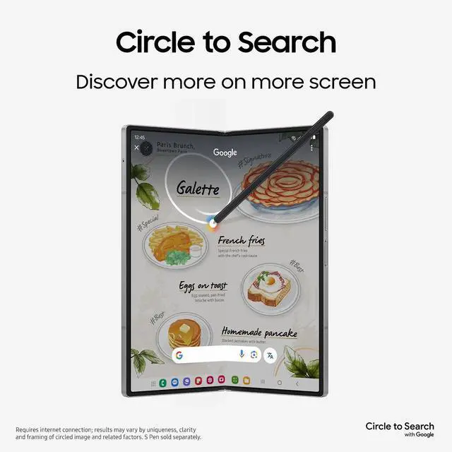 Alt view image 11 of 15 - SAMSUNG Galaxy Z Fold 6 AI Cell Phone, 512GB Unlocked Android Smartphone, Circle to Search, Handsfree Live Interpreter, AI Photo Edits, Large Screen, 2024