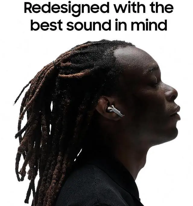 Alt view image 4 of 7 - Samsung Galaxy Buds3 Pro, In-Ear Noise Cancelling True Wireless Earbuds with Charging Case, Brand New (International Version) - Silver