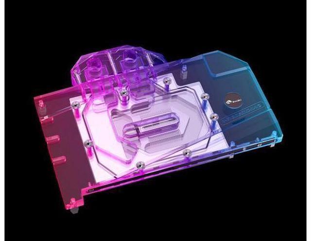 Alt view image 2 of 7 - Bykski Full Coverage GPU Water Block and Backplate for EVGA RTX 3060Ti XC (N-EV3060XC-X-V2)
