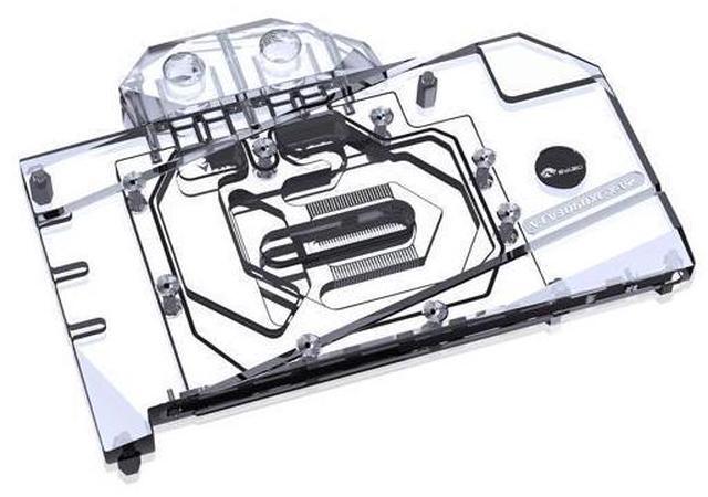 Alt view image 4 of 7 - Bykski Full Coverage GPU Water Block and Backplate for EVGA RTX 3060Ti XC (N-EV3060XC-X-V2)