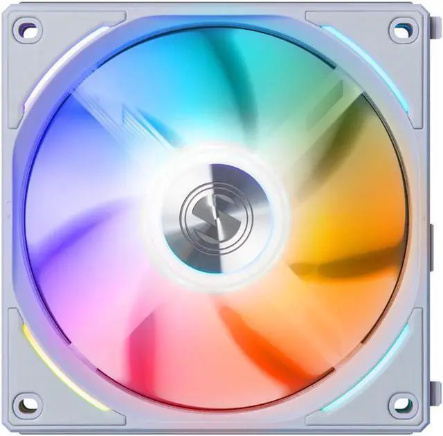 Main image of LIAN LI UNI FAN AL120 RGB White 12CM FAN SINGLE PACK WITHOUT CONTROLLER