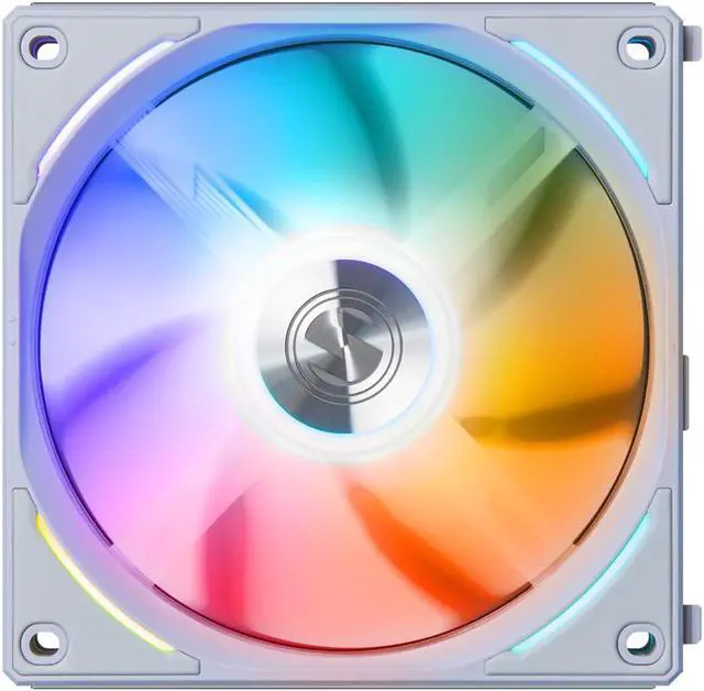Alt view image 2 of 5 - LIAN LI UNI FAN AL120 RGB White 12CM FAN SINGLE PACK WITHOUT CONTROLLER