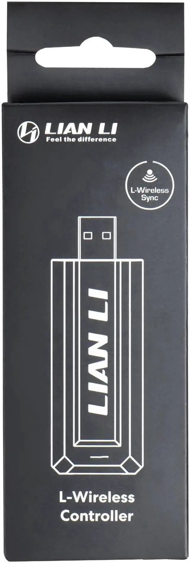 Alt view image 4 of 4 - LIAN-LI Wireless Controller Kit Black Color, for SL Wireless, TL Wireless & Strimer Wireless with PWM SATA Cable