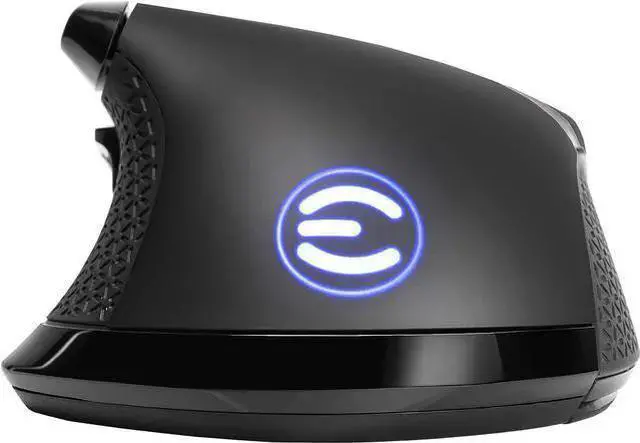 Alt view image 4 of 5 - EVGA X20 Gaming Mouse, Wireless, Black, Customizable, 16,000 DPI, 5 Profiles, 10 Buttons, Ergonomic 903-T1-20BK-KR